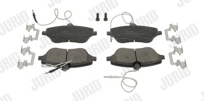 Brake Pad Set, disc brake JURID 573131JC