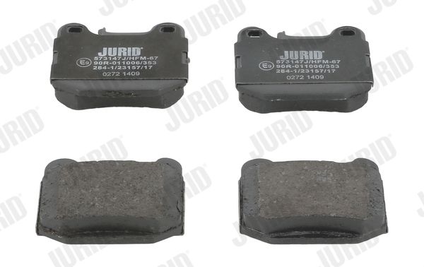 JURID 573147J Brake Pad Set, disc brake