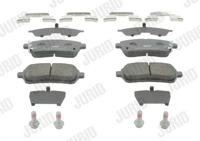 Brake Pad Set, disc brake JURID 573249J