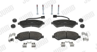 Brake Pad Set, disc brake JURID 573261J