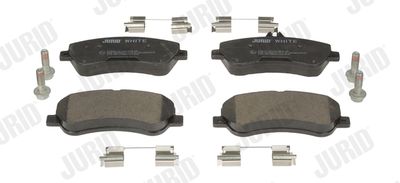 Brake Pad Set, disc brake JURID 573321JC