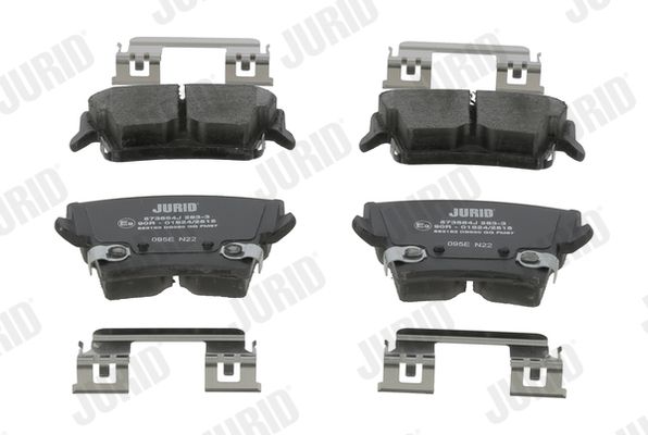 JURID 573684J Brake Pad Set, disc brake