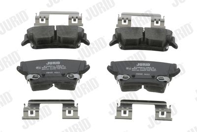 Brake Pad Set, disc brake JURID 573684J