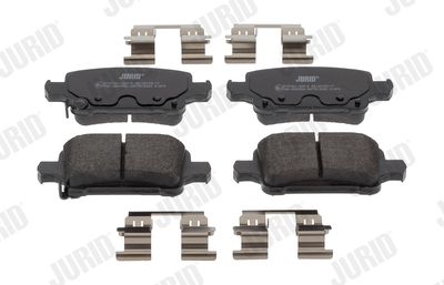 Brake Pad Set, disc brake JURID 573706J