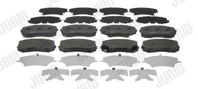 Brake Pad Set, disc brake JURID 573752J