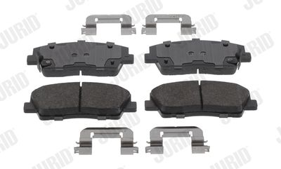 Brake Pad Set, disc brake JURID 573820J
