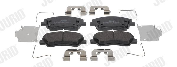 JURID 573866J Brake Pad Set, disc brake