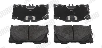 Brake Pad Set, disc brake JURID 573868J