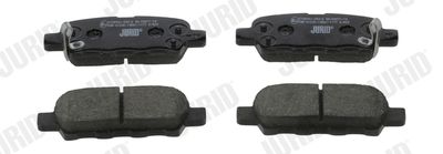 Brake Pad Set, disc brake JURID 573890J