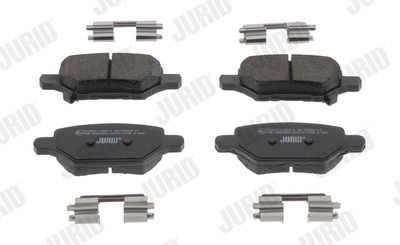 Brake Pad Set, disc brake JURID 573921J