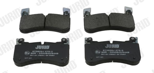 JURID 573926J Brake Pad Set, disc brake