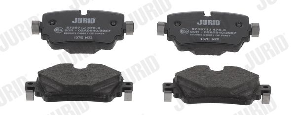 JURID 573971J Brake Pad Set, disc brake