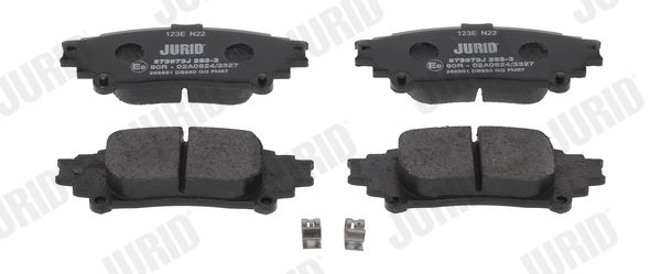 JURID 573973J Brake Pad Set, disc brake