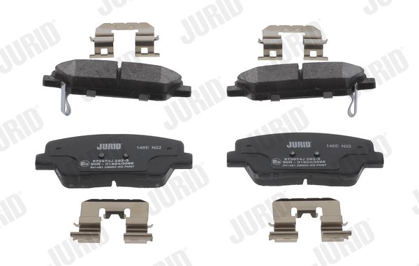 JURID 573974J Brake Pad Set, disc brake