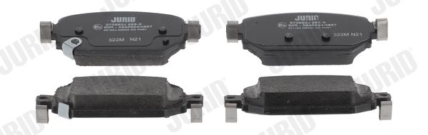 JURID 573983J Brake Pad Set, disc brake