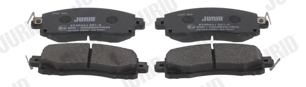 JURID 574044J Brake Pad Set, disc brake
