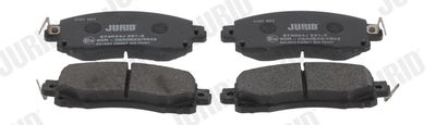 Brake Pad Set, disc brake JURID 574044J