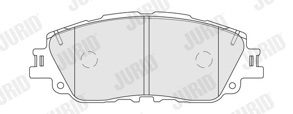 JURID 574083J Brake Pad Set, disc brake