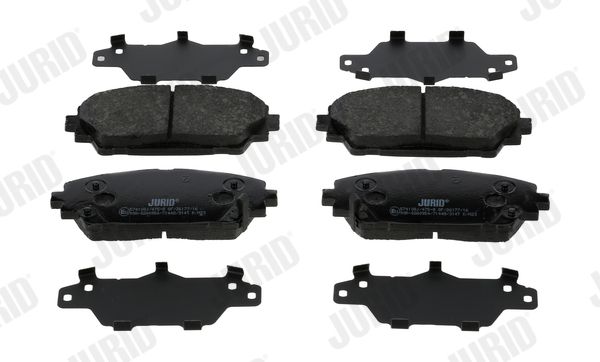 JURID 574108J Brake Pad Set, disc brake