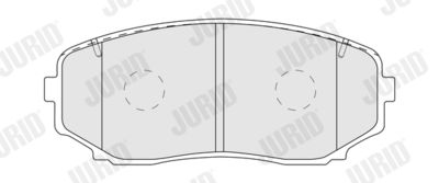 Brake Pad Set, disc brake JURID 574178J