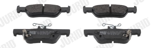 JURID 574222J Brake Pad Set, disc brake