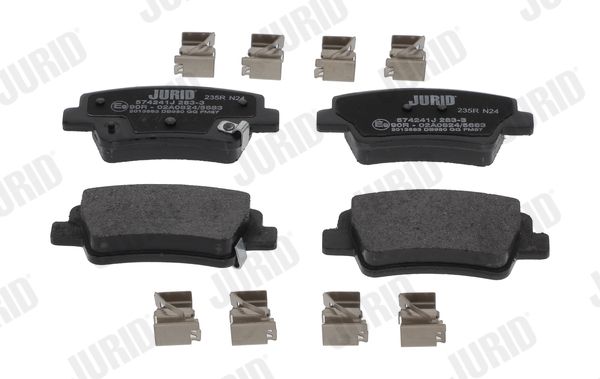 JURID 574241J Brake Pad Set, disc brake