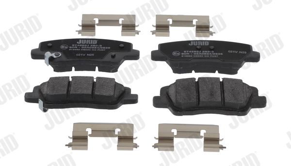 JURID 574282J Brake Pad Set, disc brake