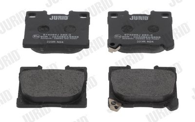 Brake Pad Set, disc brake JURID 574285J