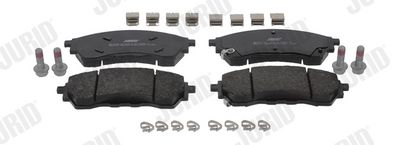Brake Pad Set, disc brake JURID 575114J