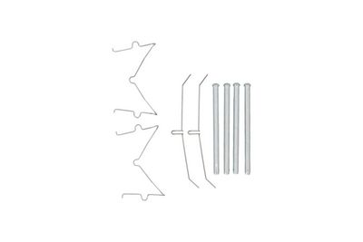 Accessory Kit, disc brake pad KAMOKA 1130193
