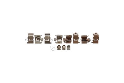 Accessory Kit, disc brake pad KAMOKA 1130213