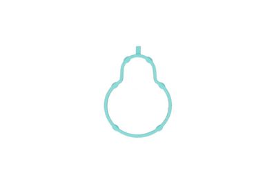 Gasket, intake manifold KAMOKA 8704339