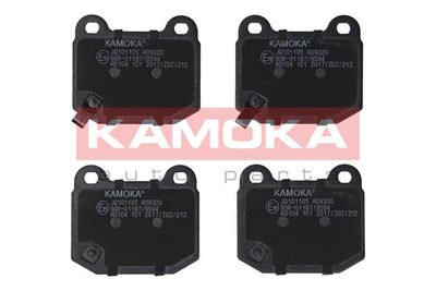 Brake Pad Set, disc brake KAMOKA JQ101105