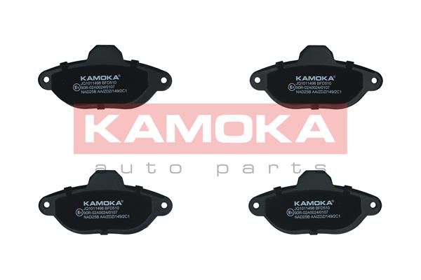 KAMOKA JQ1011498 Brake Pad Set, disc brake