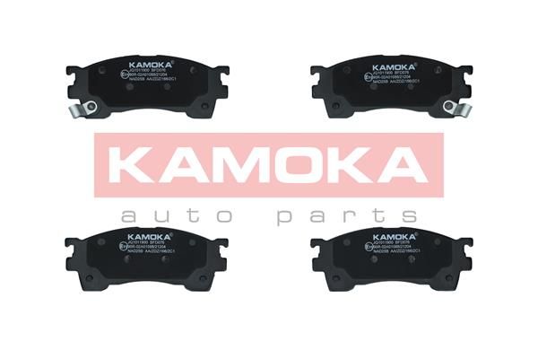 KAMOKA JQ1011900 Brake Pad Set, disc brake