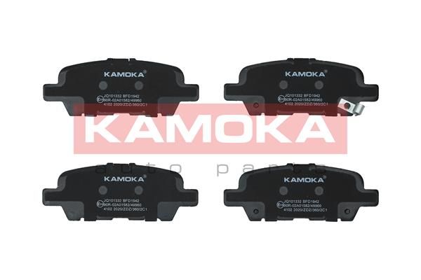 KAMOKA JQ101332 Brake Pad Set, disc brake