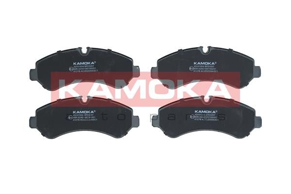 KAMOKA JQ101504 Brake Pad Set, disc brake