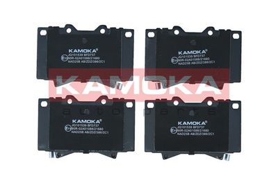 Brake Pad Set, disc brake KAMOKA JQ101539