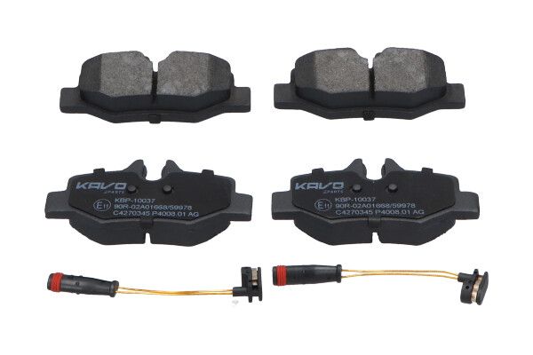 Kavo Parts KBP-10037 Brake Pad Set, disc brake