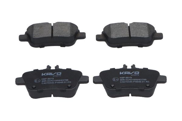 Kavo Parts KBP-6619 Brake Pad Set, disc brake