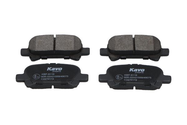 Kavo Parts KBP-9119 Brake Pad Set, disc brake