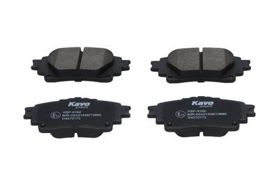 Brake Pad Set, disc brake Kavo Parts KBP-9162