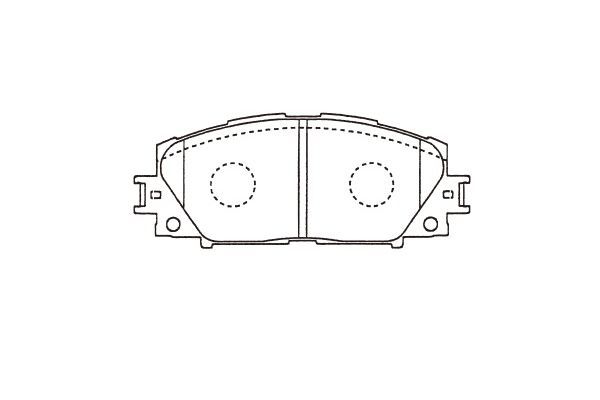 Kavo Parts KBP-9140 Brake Pad Set, disc brake