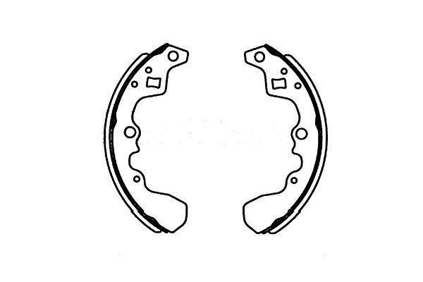 Kavo Parts KBS-8910 Brake Shoe Set