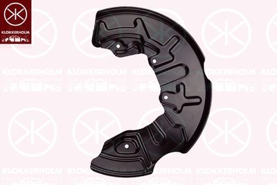 Splash Guard, brake disc KLOKKERHOLM 0028376