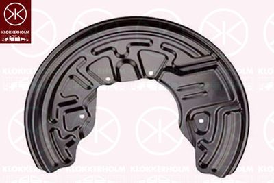 Splash Guard, brake disc KLOKKERHOLM 0028378
