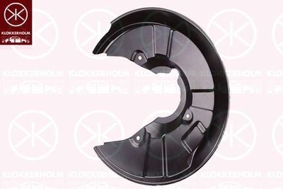 Splash Guard, brake disc KLOKKERHOLM 0028877