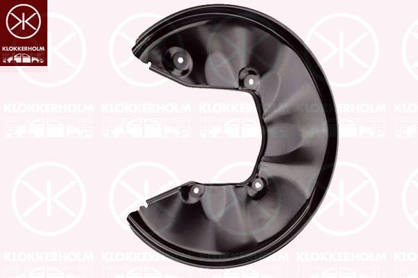 KLOKKERHOLM 0031877 Splash Guard, brake disc