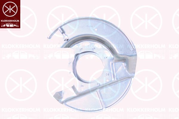 KLOKKERHOLM 0054378 Splash Guard, brake disc