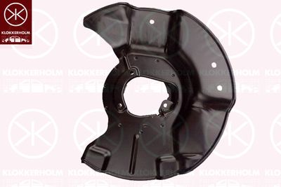 Splash Guard, brake disc KLOKKERHOLM 0057378